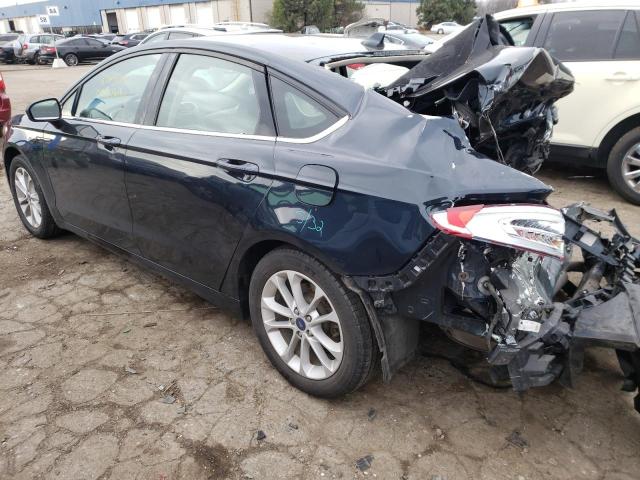 Photo 3 from auction – 2020 FORD FUSION SE with VIN 3FA6P0HD4LR107642