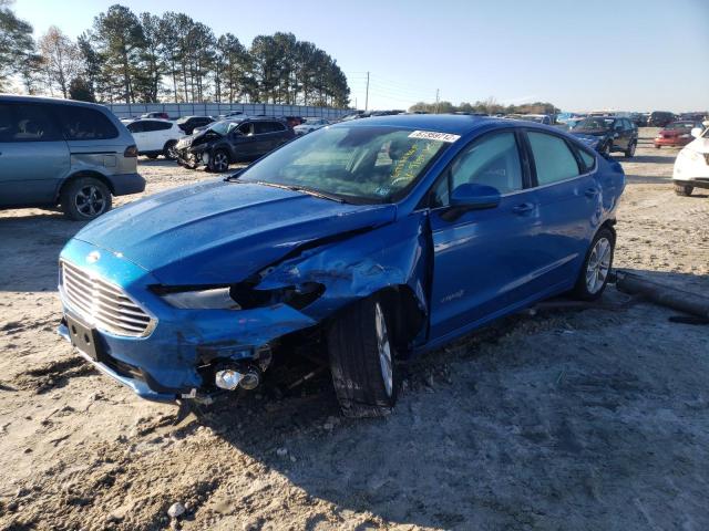 FORD FUSION SE 2019 with VIN 3FA6P0LU3KR119139 - Photo from auction