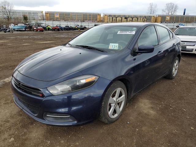 DODGE DART SXT 2015 with VIN 1C3CDFBB5FD222509 - Photo from auction