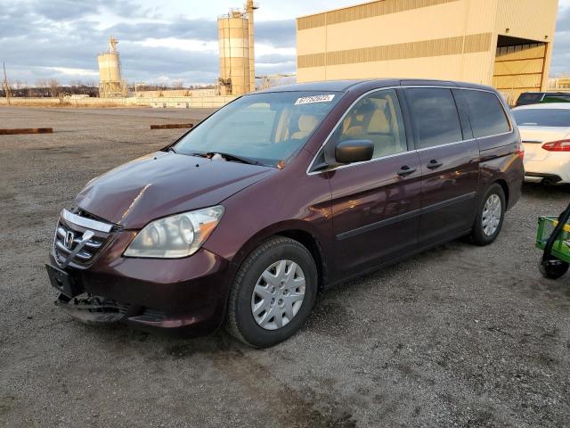 HONDA ODYSSEY LX 2007 with VIN 5FNRL38277B009909 - Photo from auction