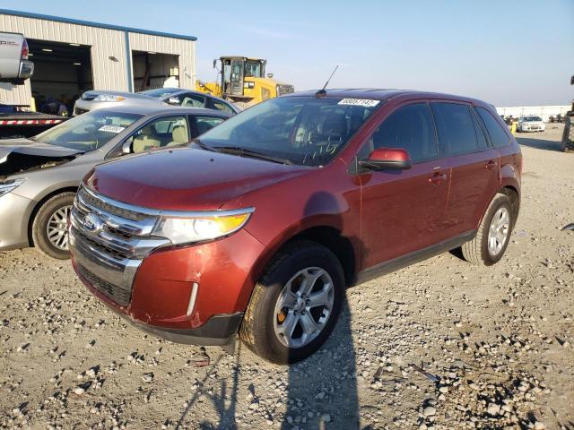 FORD EDGE SEL 2014 with VIN 2FMDK3JC0EBA42532 - Photo from auction