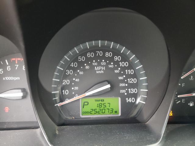 Photo 9 from auction – 2009 KIA SPECTRA EX with VIN KNAFE221095650411
