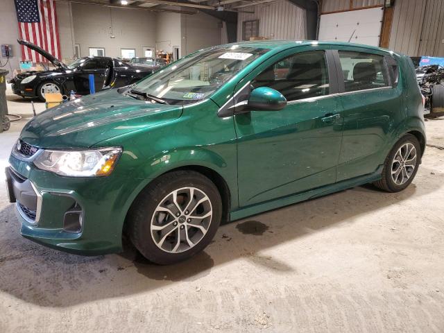 CHEVROLET SONIC LT 2018 with VIN 1G1JD6SH1J4125297 - Photo from auction