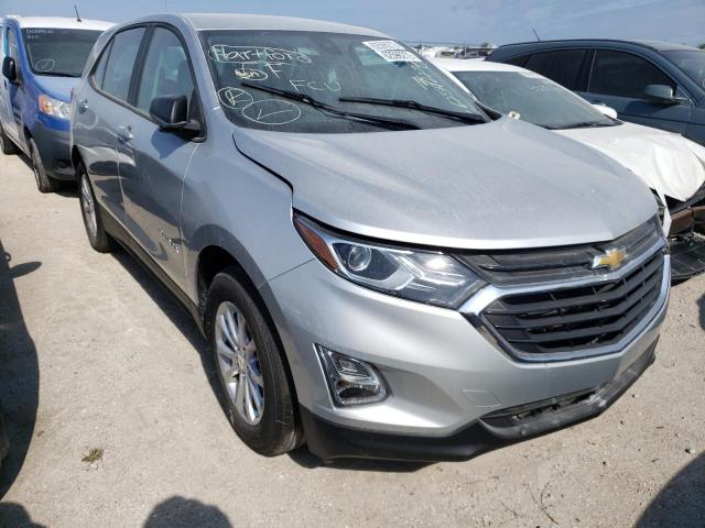 CHEVROLET EQUINOX LS 2021 with VIN 3GNAXHEV2MS156744 - Photo from auction
