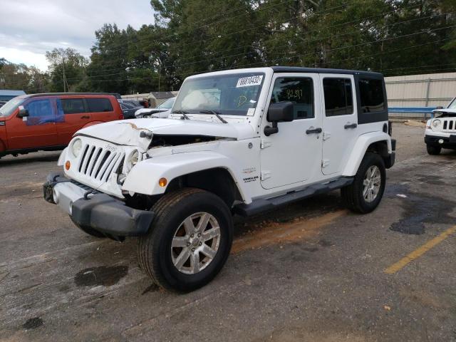 JEEP WRANGLER U 2012 with VIN 1C4BJWEG3CL111014 - Photo from auction