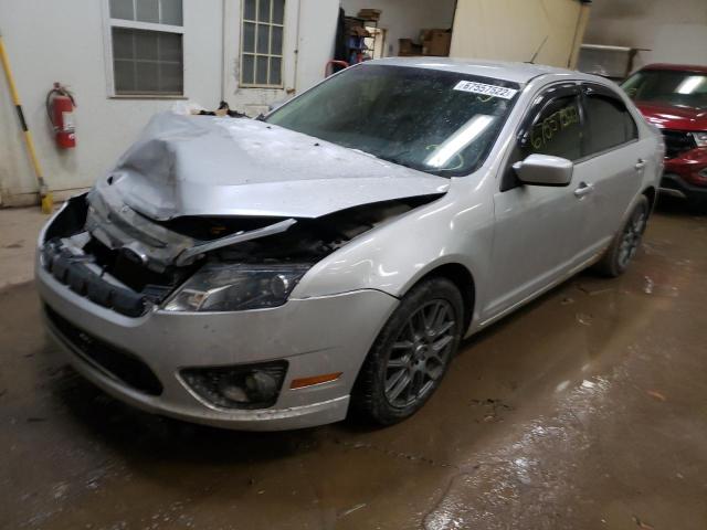 FORD FUSION SE 2010 with VIN 3FAHP0HA3AR350970 - Photo from auction