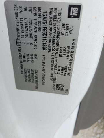 Photo 14 from auction – 2012 CHEVROLET EXPRESS G3 with VIN 1GAZG1FG5C1191306