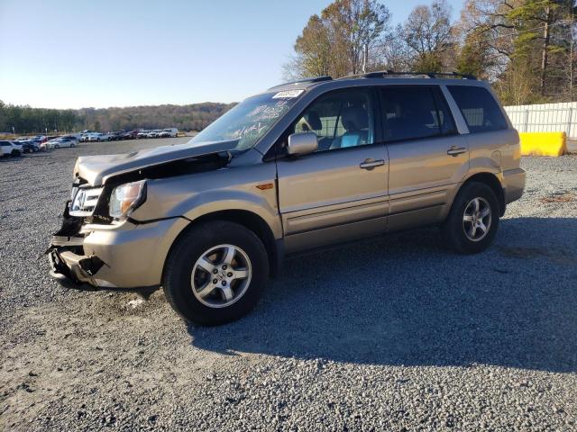HONDA PILOT EX 2006 with VIN 5FNYF18526B004262 - Photo from auction