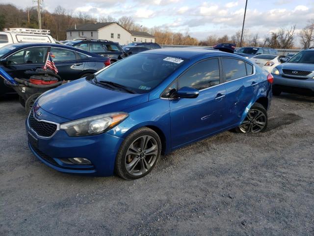 KIA FORTE EX 2015 with VIN KNAFX4A85F5316049 - Photo from auction