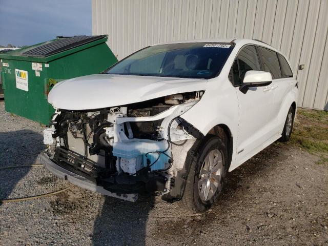 Photo 2 from auction – 2021 TOYOTA SIENNA LE with VIN 5TDKRKEC0MS007286