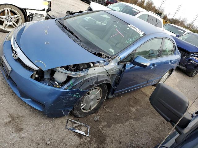 HONDA CIVIC HYBR 2010 with VIN JHMFA3F28AS002813 - Photo from auction
