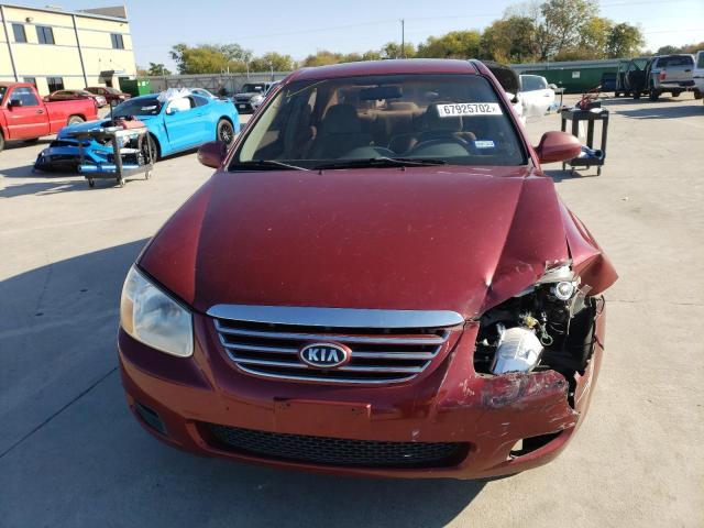 Photo 5 from auction – 2007 KIA SPECTRA EX with VIN KNAFE121675421500