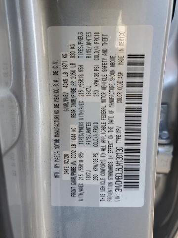 Photo 14 from auction – 2020 MAZDA CX-30 PREF with VIN 3MVDMBDL6LM130130