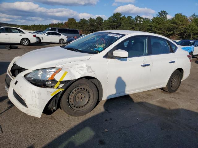 NISSAN SENTRA S 2015 with VIN 3N1AB7AP3FY268450 - Photo from auction