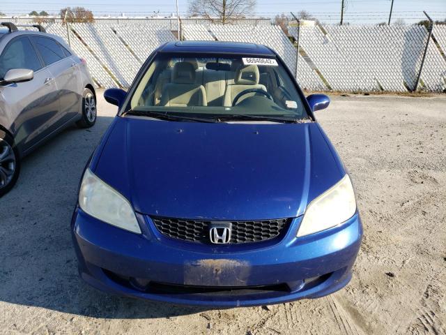 Photo 5 from auction – 2005 HONDA CIVIC EX with VIN 1HGEM22015L044129