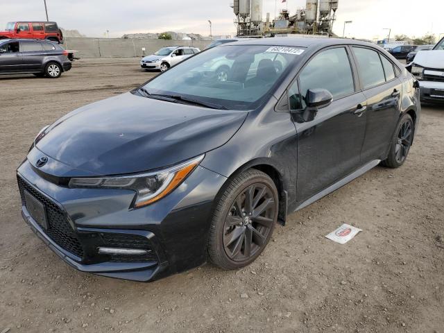 TOYOTA COROLLA SE 2021 with VIN 5YFS4MCE9MP069468 - Photo from auction