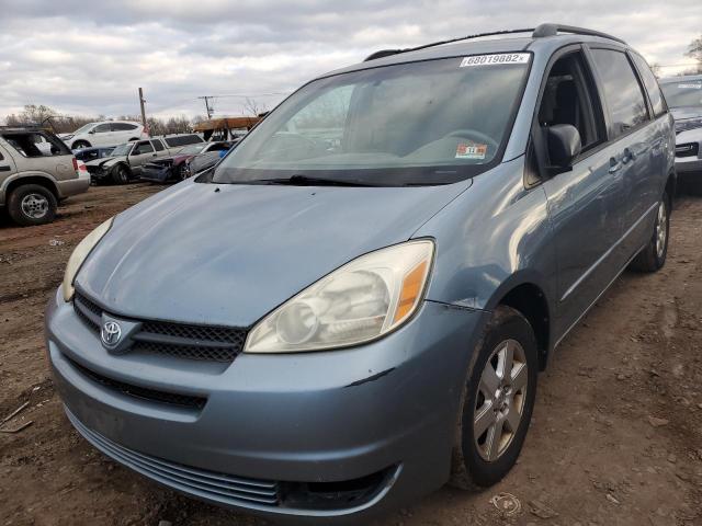 TOYOTA SIENNA CE 2005 with VIN 5TDZA23C45S241537 - Photo from auction
