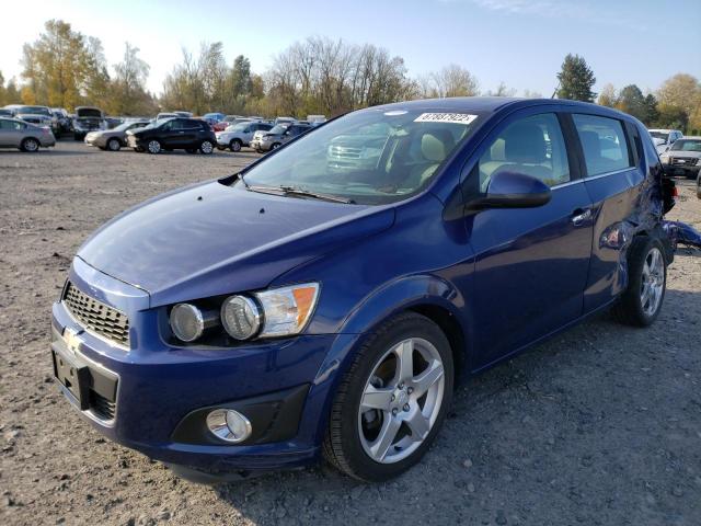 CHEVROLET SONIC LTZ 2014 with VIN 1G1JE6SB4E4130928 - Photo from auction