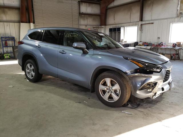 Photo 4 from auction – 2022 TOYOTA HIGHLANDER with VIN 5TDBZRBH5NS244771