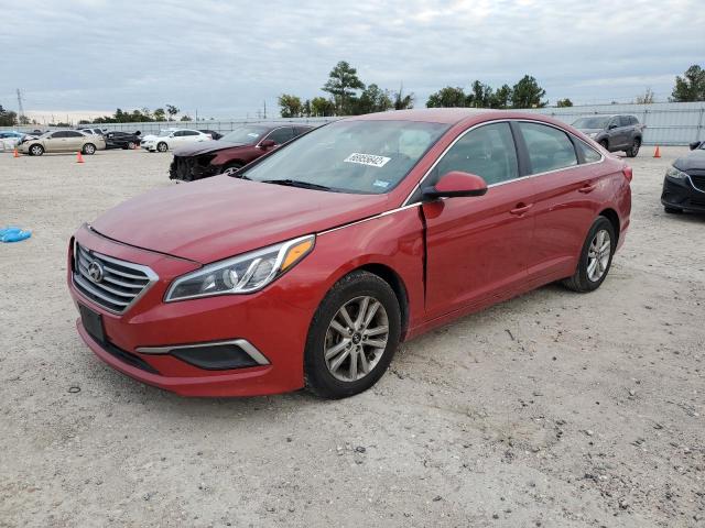 HYUNDAI SONATA SE 2017 with VIN 5NPE24AF3HH528477 - Photo from auction