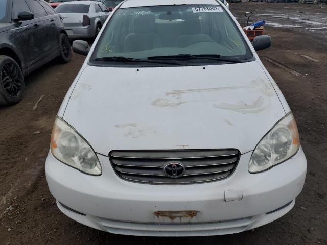 Photo 5 from auction – 2004 TOYOTA COROLLA CE with VIN 2T1BR32E24C221345