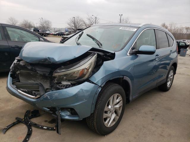 Photo 1 from auction – 2016 HONDA CR-V EXL with VIN 5J6RM4H73GL012828
