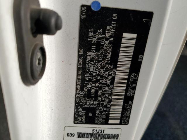 Photo 10 from auction – 2010 TOYOTA TUNDRA with VIN 5TFLU5F11AX022225