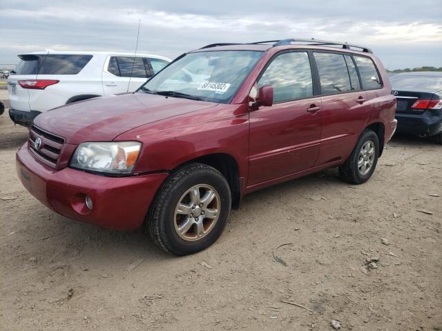 TOYOTA HIGHLANDER 2006 with VIN JTEEP21A960175646 - Photo from auction