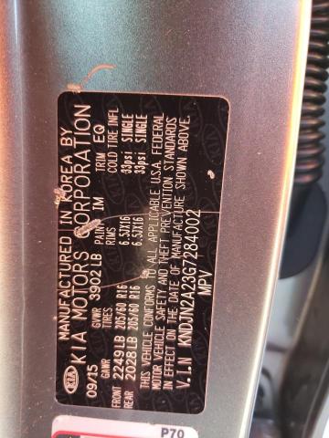 Photo 14 from auction – 2016 KIA SOUL with VIN KNDJN2A23G7284002