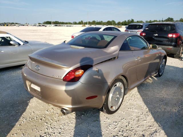 Photo 3 from auction – 2002 LEXUS SC 430 with VIN JTHFN48Y720004724