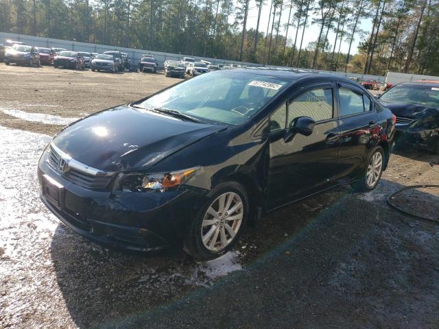 HONDA CIVIC EX 2012 with VIN 2HGFB2F8XCH576158 - Photo from auction