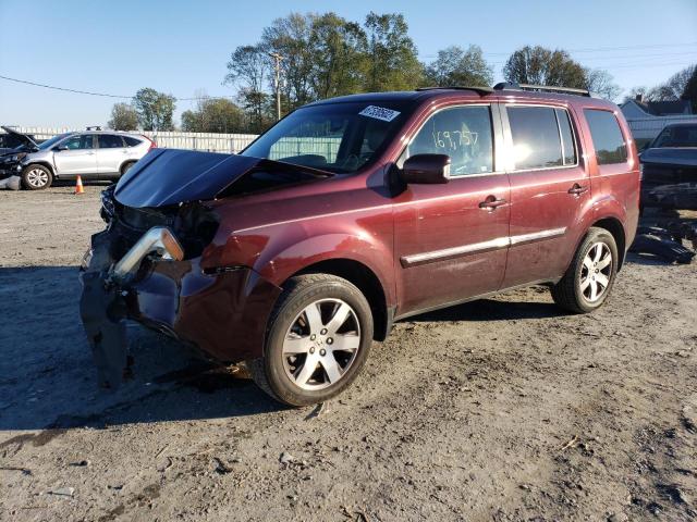 HONDA PILOT TOUR 2012 with VIN 5FNYF3H92CB021248 - Photo from auction