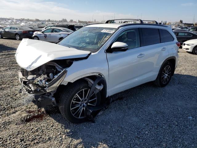 TOYOTA HIGHLANDER 2017 z numerem VIN 5TDJZRFH1HS367364 - Zdjęcie z aukcji