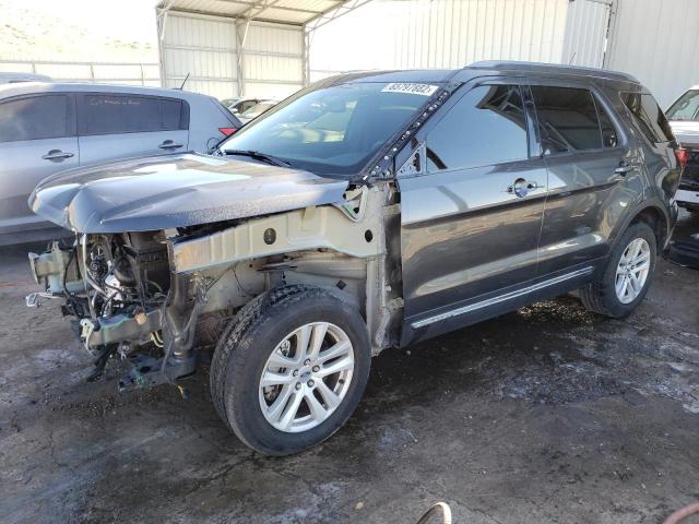 FORD EXPLORER X 2018 with VIN 1FM5K8D88JGC93651 - Photo from auction