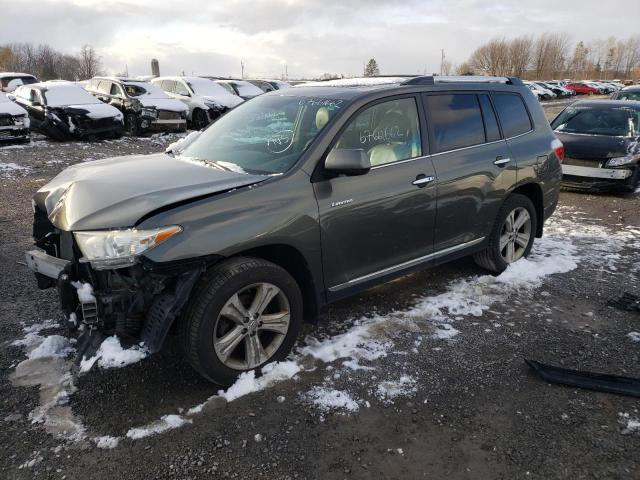 TOYOTA HIGHLANDER 2012 with VIN 5TDDK3EH5CS163952 - Photo from auction