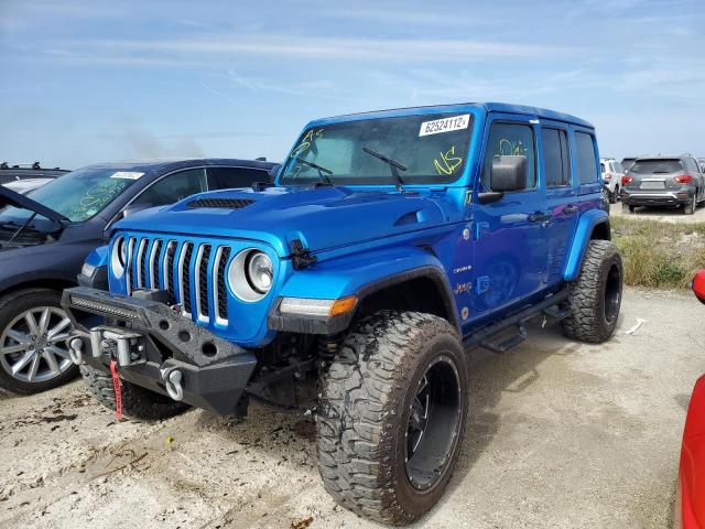 Photo 2 from auction – 2022 JEEP WRANGLER U with VIN 1C4HJXEN9NW239239