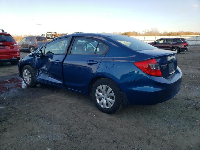 Photo 2 from auction – 2012 HONDA CIVIC LX with VIN 2HGFB2F52CH582526