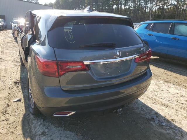 Photo 6 from auction – 2015 ACURA MDX TECHNO with VIN 5FRYD4H45FB015334