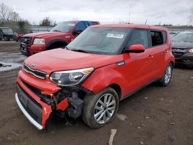 KIA SOUL + 2018 with VIN KNDJP3A54J7562326 - Photo from auction