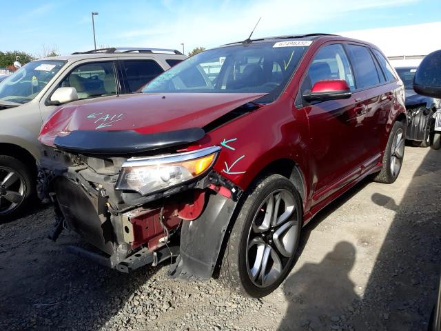 Photo 1 from auction – 2013 FORD EDGE SPORT with VIN 2FMDK4AK1DBB54624