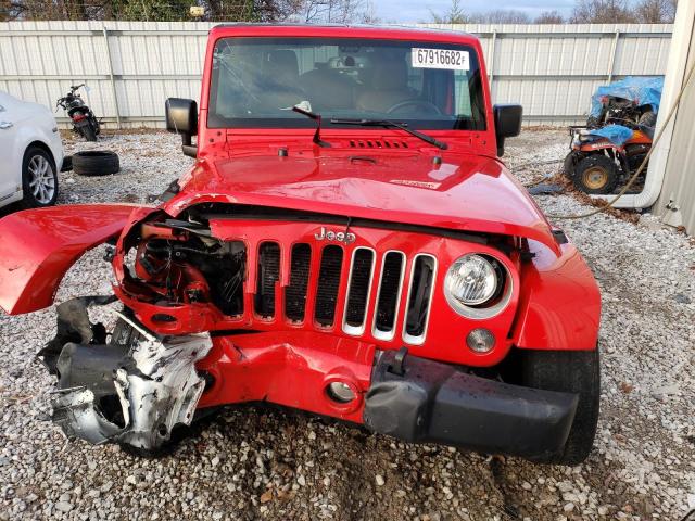 Photo 5 from auction – 2016 JEEP WRANGLER U with VIN 1C4BJWEG6GL158642