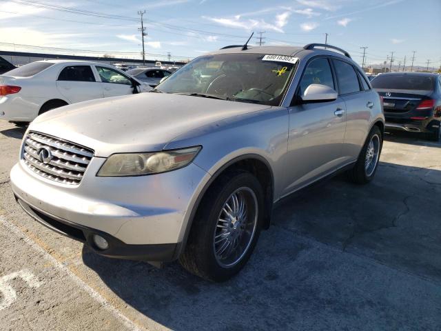 INFINITI FX35 2004 with VIN JNRAS08W84X221589 - Photo from auction