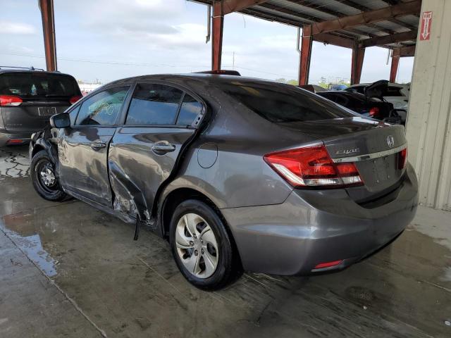 Photo 2 from auction – 2014 HONDA CIVIC LX with VIN 19XFB2F53EE053440