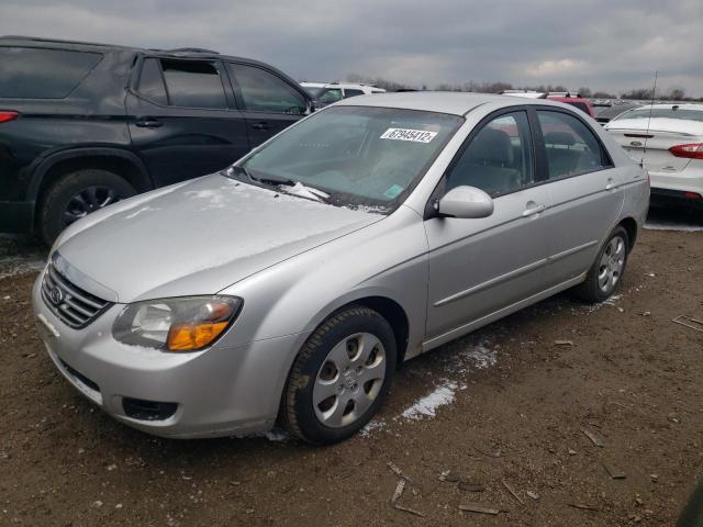 KIA SPECTRA EX 2009 with VIN KNAFE221095650411 - Photo from auction