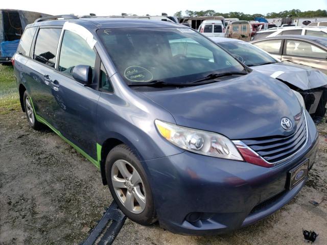 TOYOTA SIENNA LE 2017 with VIN 5TDKZ3DC4HS869097 - Photo from auction