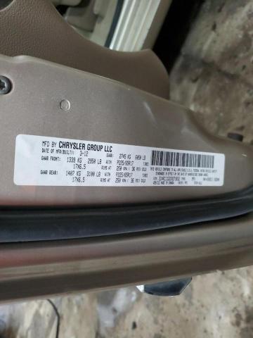 Photo 14 from auction – 2012 CHRYSLER TOWN & COU with VIN 2C4RC1CG3CR273652