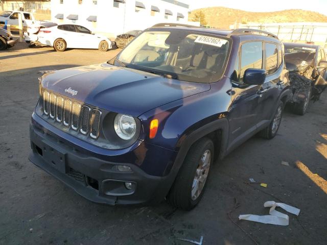 JEEP RENEGADE L 2017 with VIN ZACCJABB6HPE88696 - Photo from auction