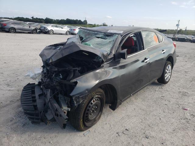 NISSAN SENTRA S 2017 with VIN 3N1AB7AP4HY396831 - Photo from auction