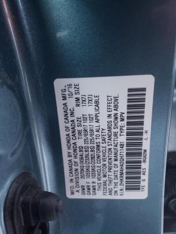 Photo 14 from auction – 2016 HONDA CR-V SE with VIN 2HKRM4H42GH711481