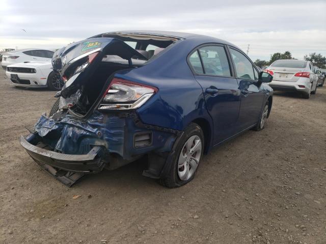Photo 3 from auction – 2014 HONDA CIVIC LX with VIN 19XFB2F55EE077674
